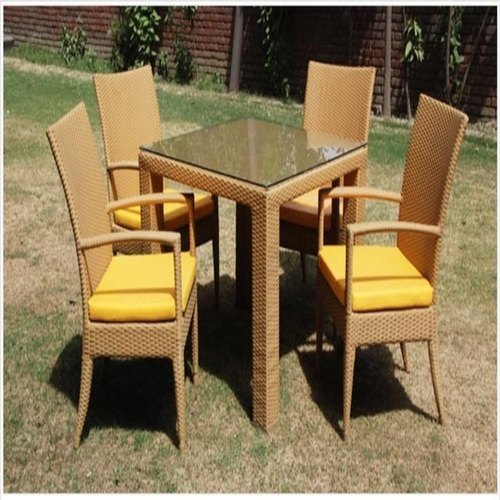 Outdoor Garden Dining Set, Size: Standard