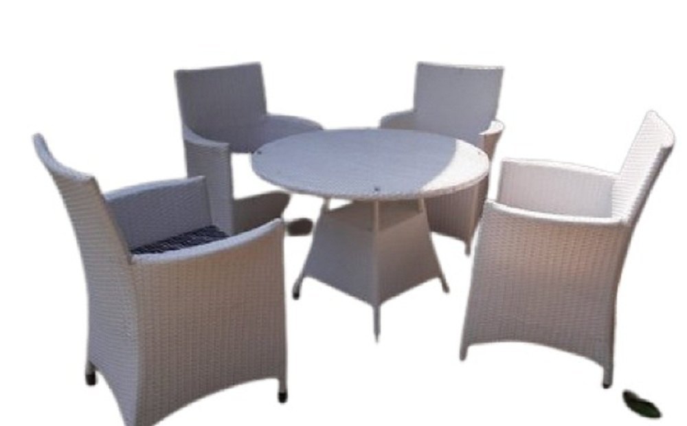 G Craft 36round Rattan Round Dining Set