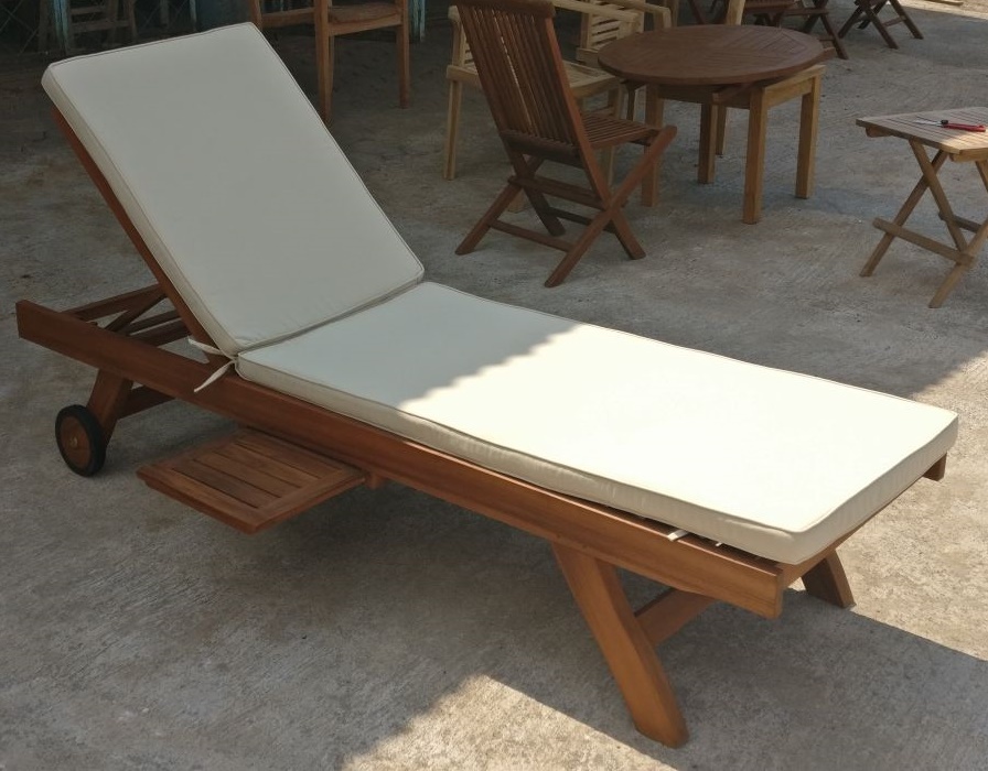 Teak wood, Sun lounger