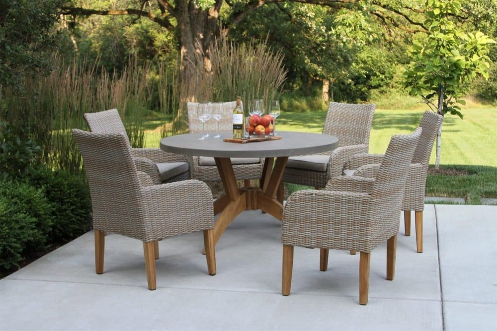 Garden Chair Set With Table