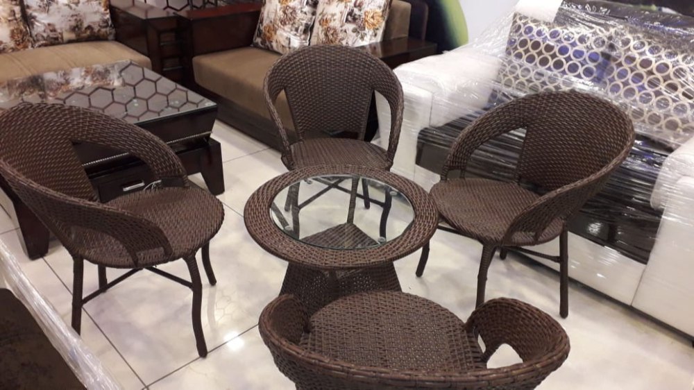 F Studio PVC Rattan Garden Set