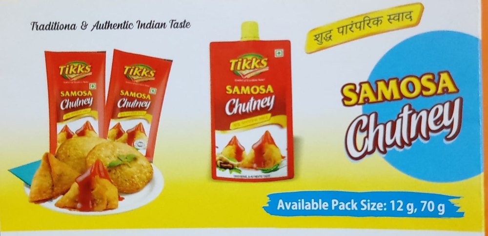 Samosa Chutney, Packaging Size: 12g, 70g