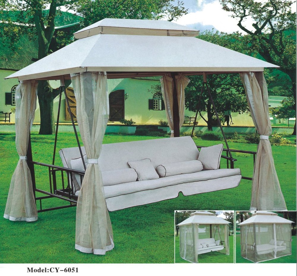 Pyramid Metal Gazebo Swing, Seating Capacity: 2 Seater