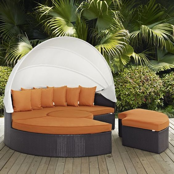 Rattan Hub Brown Wicker Cabana Sofa, Seating Capacity: 1 Seater