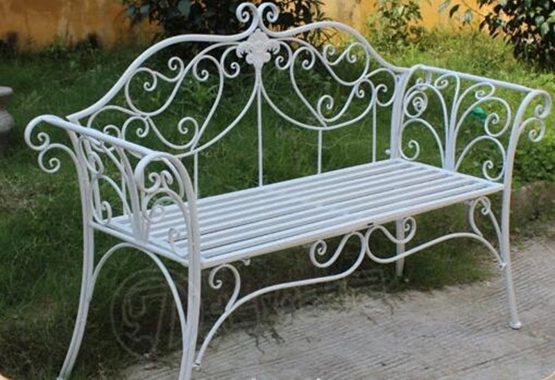 White Iron Garden Furniture