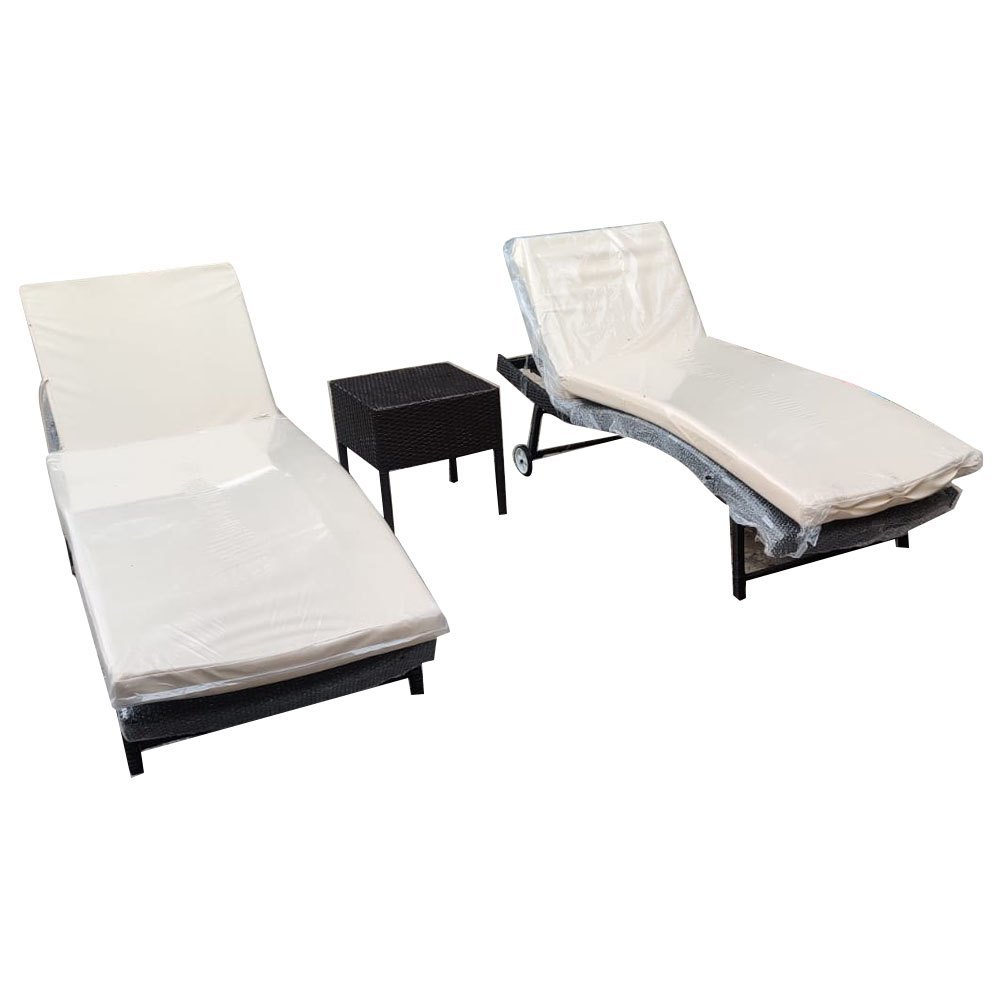 Outdoor Sun Lounger Set, For Beach