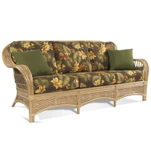 IRA Cane Wicker 3 Seater Rattan Sofa Set