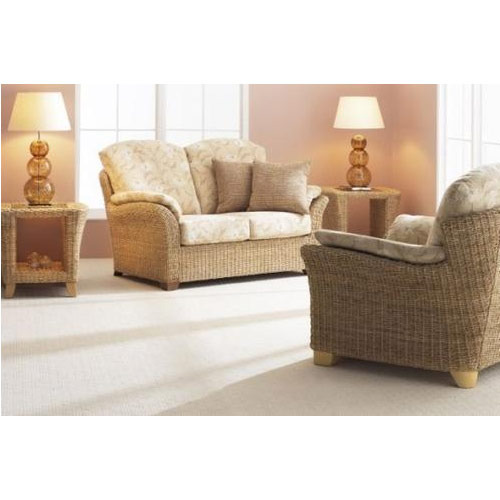 Brown 4 Seater Designer Cane Sofa Set