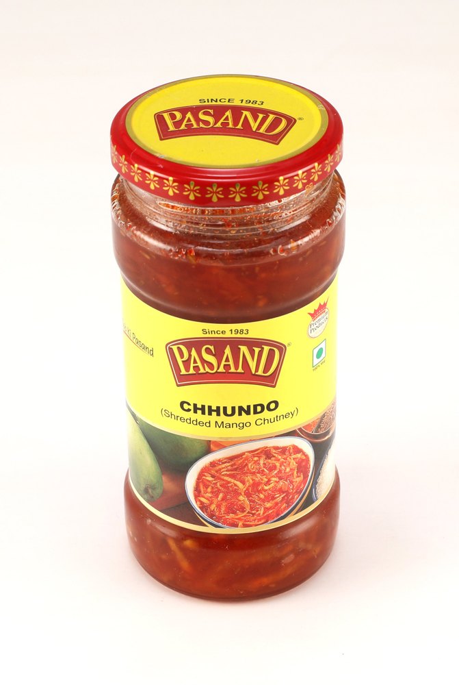 Pasand Jar Chhundo (Sweet Grated Mango Chutney), Chilly, 450 G