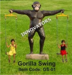 Metal Single Seater Gorilla Swing