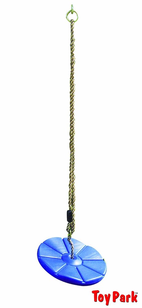 Blue Plastic Toy Park Monkey Round Rope Swing For Kids (SCA 307), Seating Capacity: 1