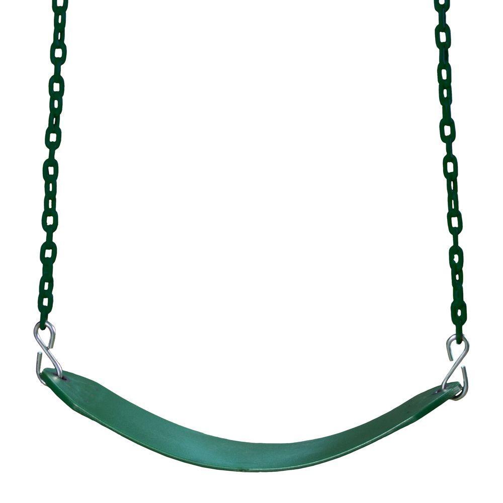 Entertainment Rubber Swing Seat With Chain, Seating Capacity: 1