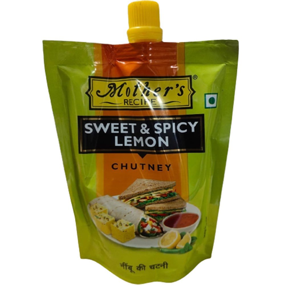 Mother\'s Recipe Sweet And Spicy Lemon Chutney, Packaging Type: Packet, Packaging Size: 200g