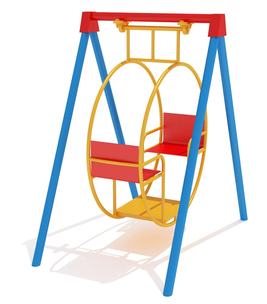 MS Outdoor Playground Circular Swing, Seating Capacity: 4