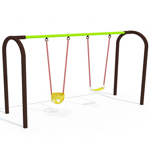 Stainless Steel Outdoor ASW-03 Garden Swing, Size: 10.00 X 3.90 X 7.0