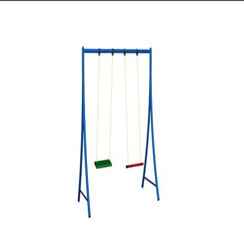 Outdoor Playground 2 Seated Swing With FRP Patta