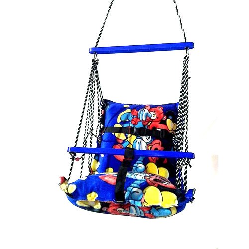 Cartoon Printed Cloth Baby Swing, Age Group: 3-12 Months