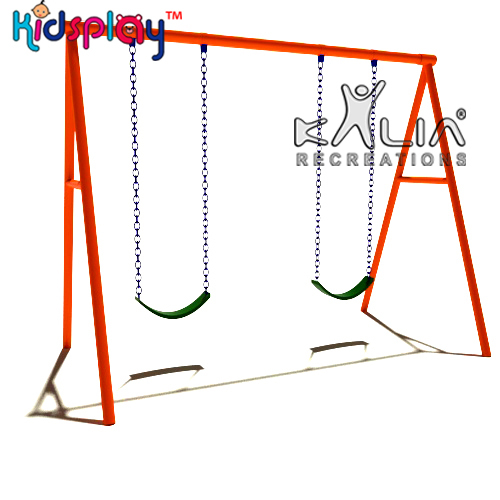 Kidsplay As Shown Playground Double Swing KP-KR-701