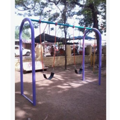 Rubber Reinforced Seat Kids MS Double Swing, Seating Capacity: 2 Person