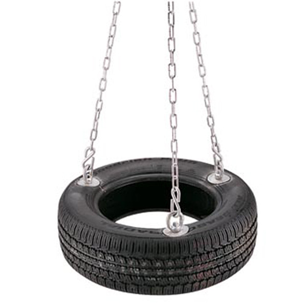 Single Seater Round Tyre Swing, Seating Capacity: 1