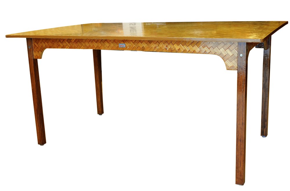 Dining Table for 6 Persons in Bamboo Timber