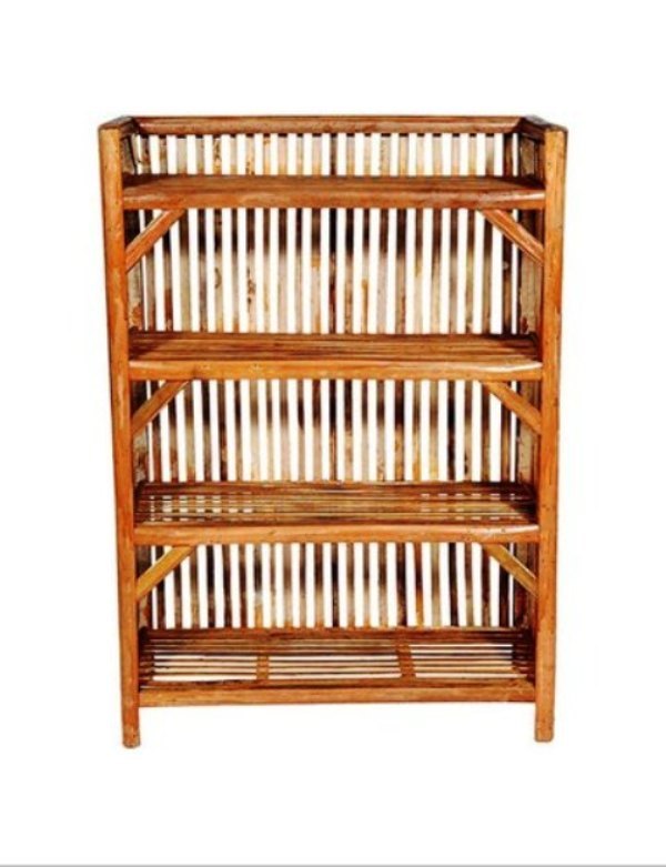 Standard Brown Bamboo Storage Racks