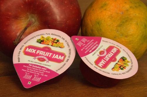 Strawberry Gel Blister Pack Jam Mixed Fruit, 15 Grams