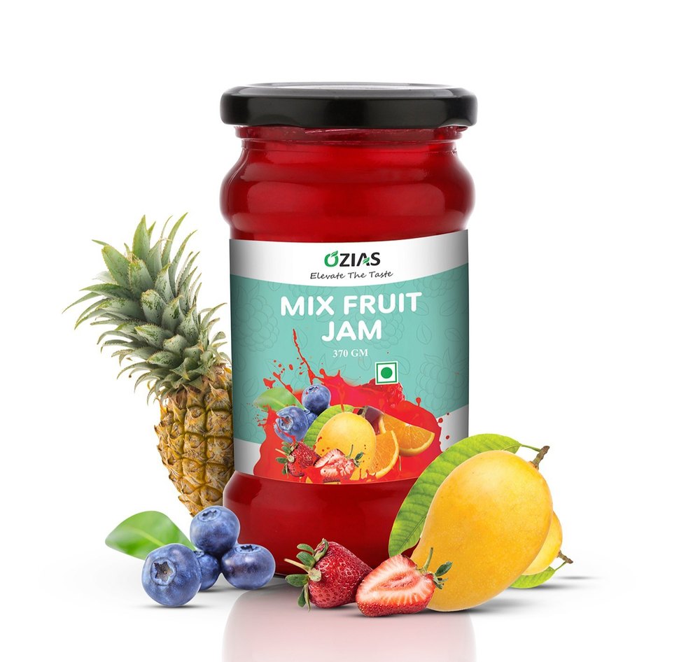 Strawberry Jelly Fruit Jam without sugar, 370 Gm, Packaging Size: 370 Gm, 450 Gm And 5 kg