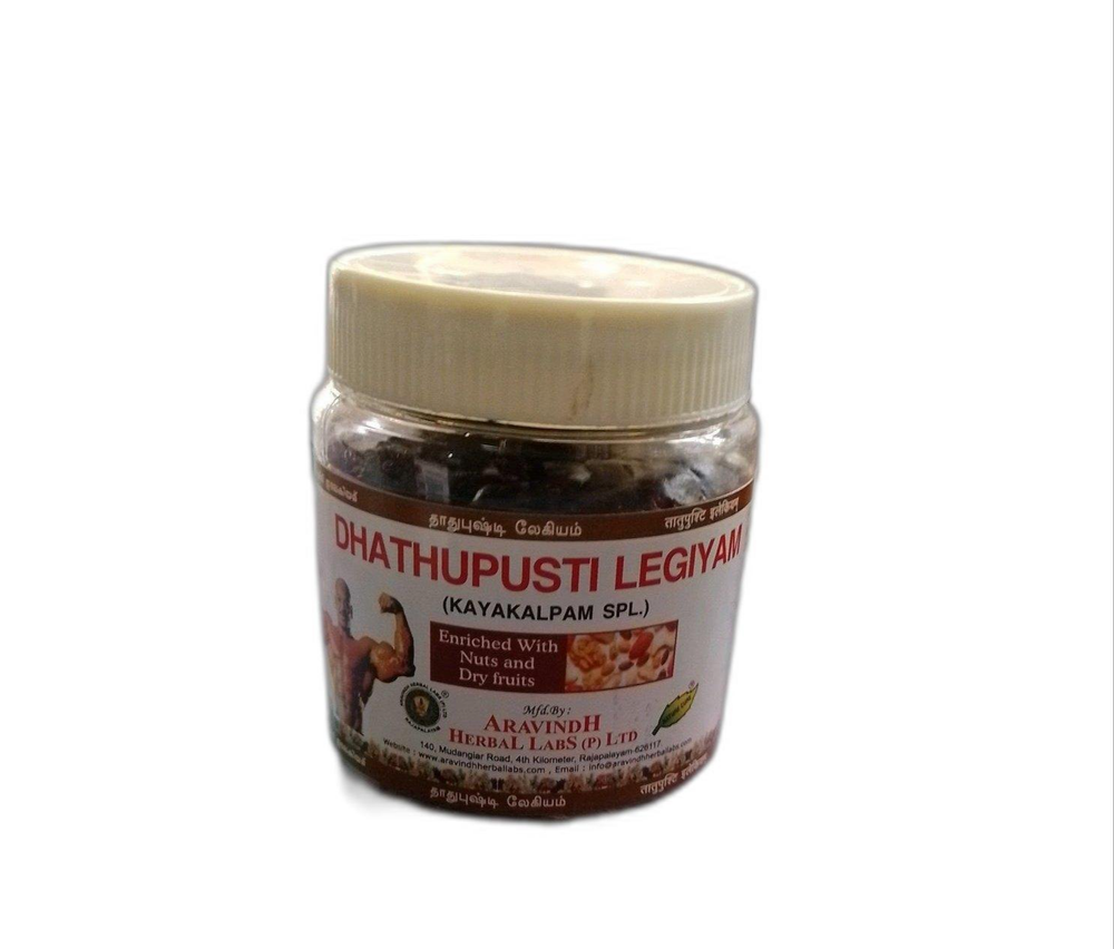 Nuts & Dry Fruits Dhathupusti Legiyam Jam, Packaging Type: Bottle