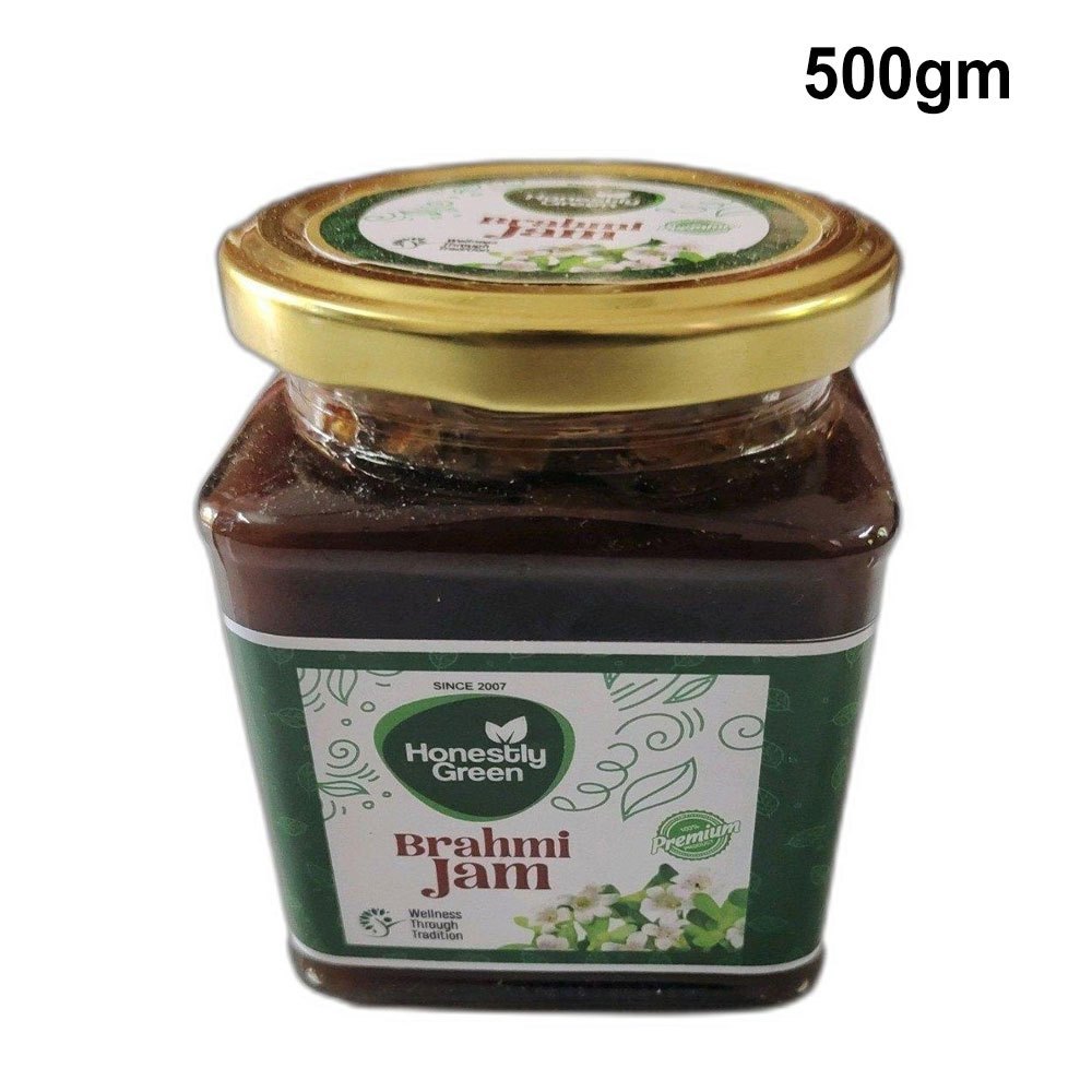 Honestly Green Dark Brown 500gm Brahmi Mixed Fruit Jam