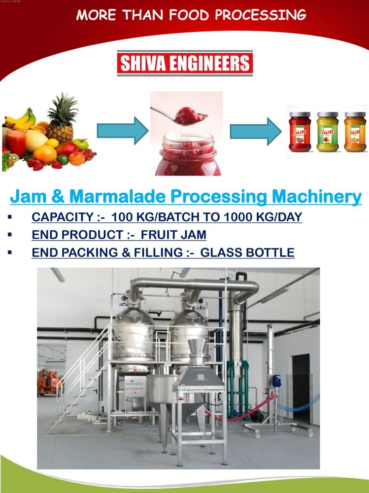 Automatic Jam & Marmalade Production Line