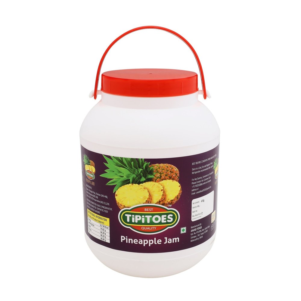 Tipitoes 4 kg Pineapple Jam