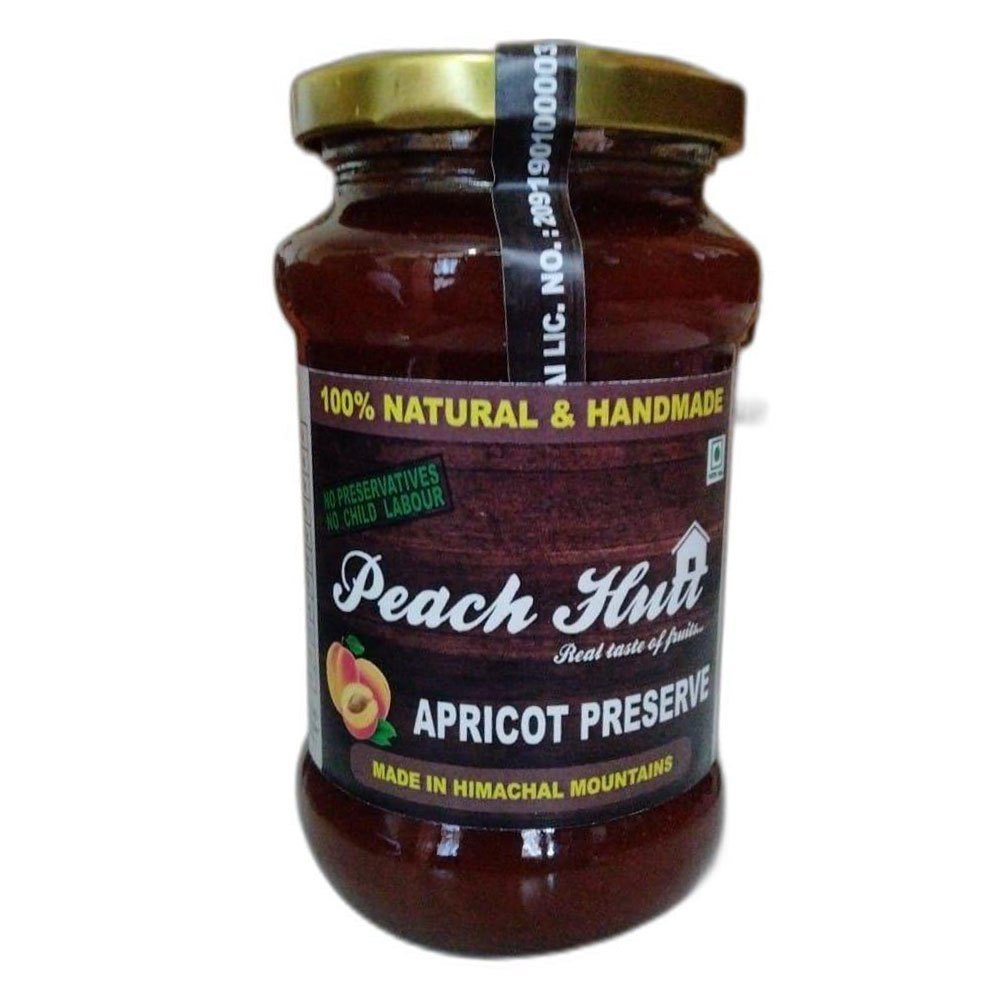 Peach Hutt Brown Apricot Preserve Jam