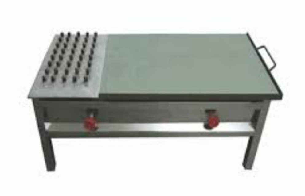 Mild Steel Puffing Plate, For Restaurant