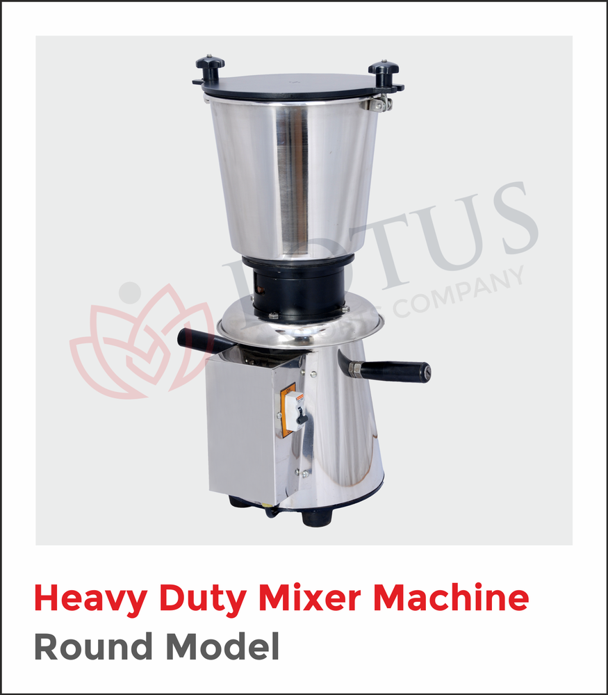 Lotus Stainless Steel Heavy Duty Mixer Machine