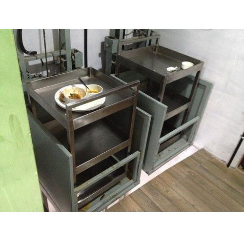 5-7 Hp Stainless Steel Restaurant Food Lift, Capacity: 0-0.5 Ton, For Hotels, Restaurants