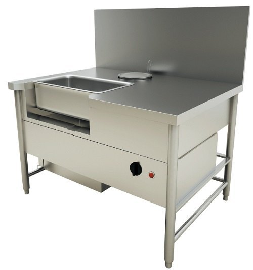 Steel Meat Breading Table