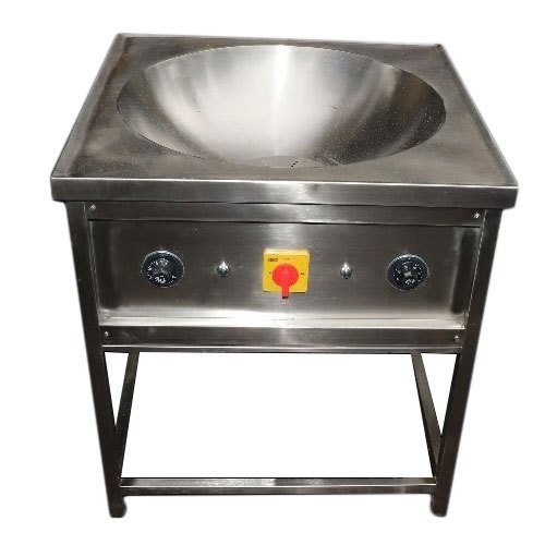 Stainless Steel Electric Kadai, Size: 16, Capacity: 6 Ltr