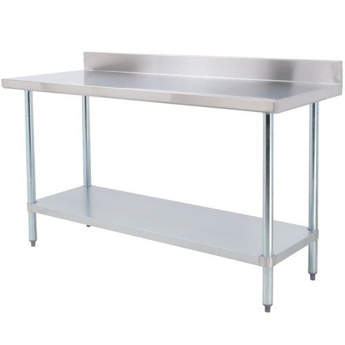 Silver Stainless Steel Bakery Work Table, for Restaurant