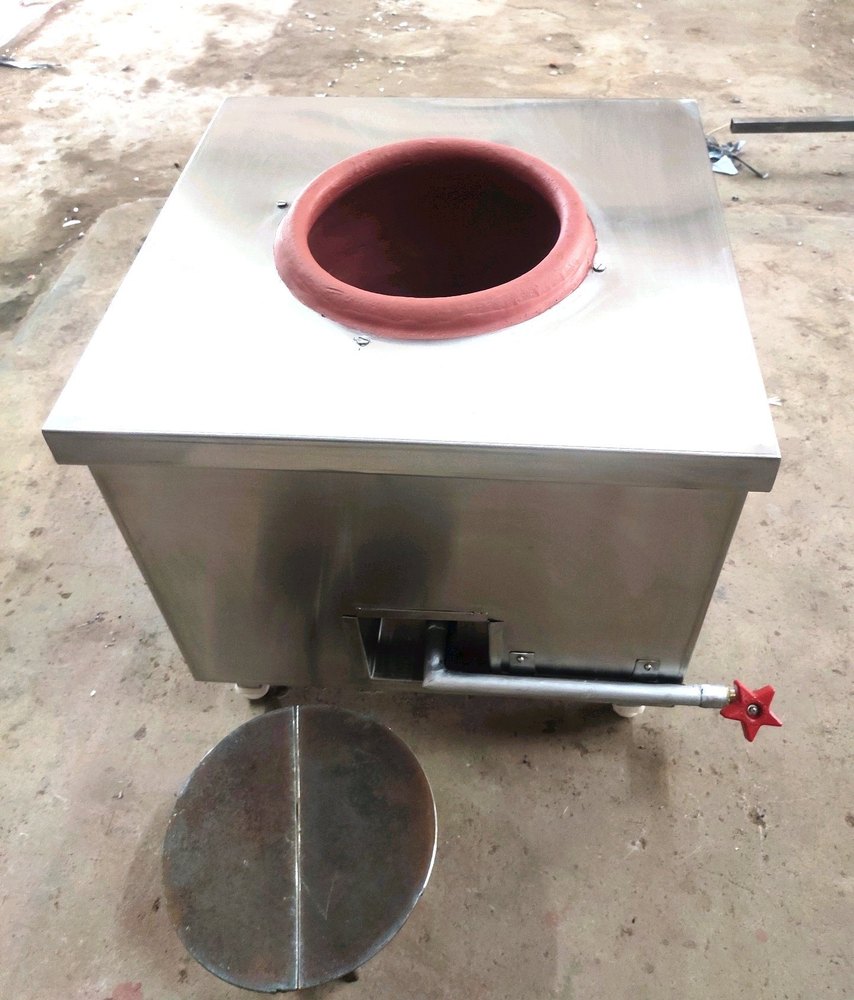 Stainless Steel Square Thandoori Chai Oven, For Hotel