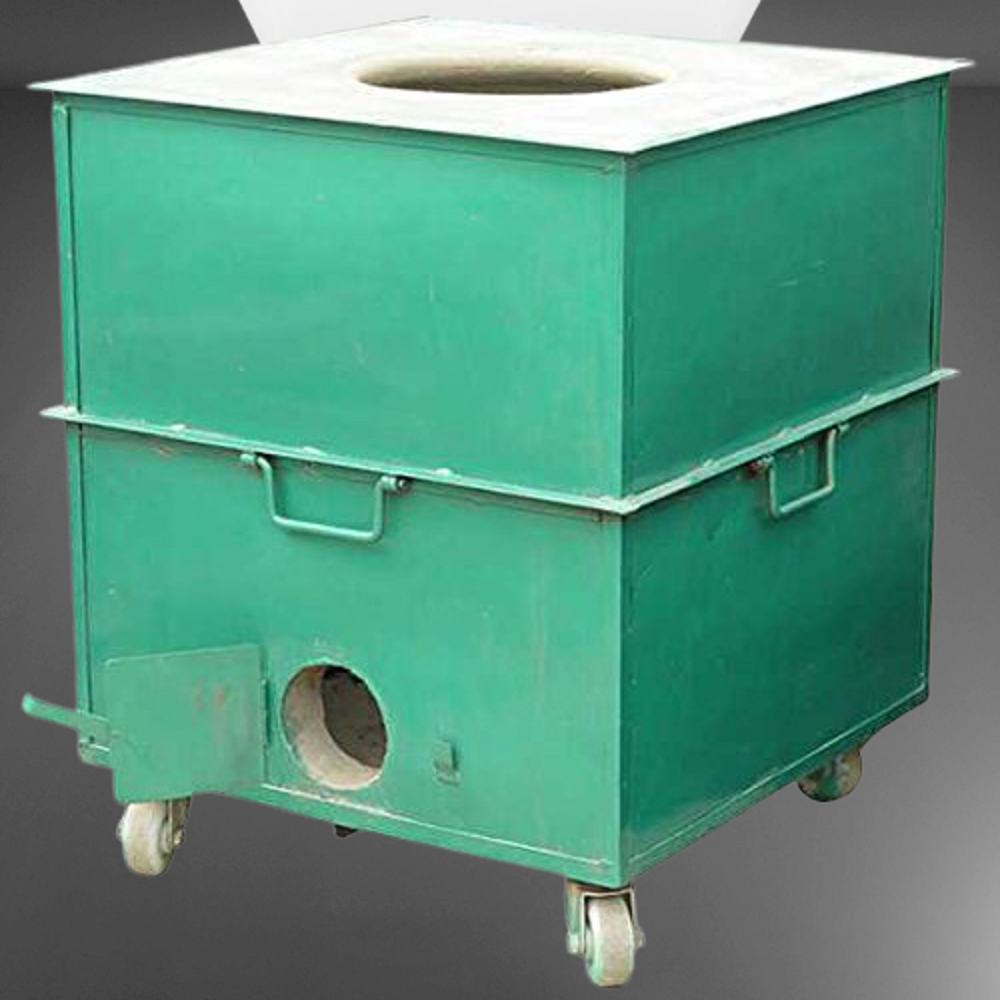 Mild Steel Square Tandoor, For Hotel, Capacity: 200 Litre