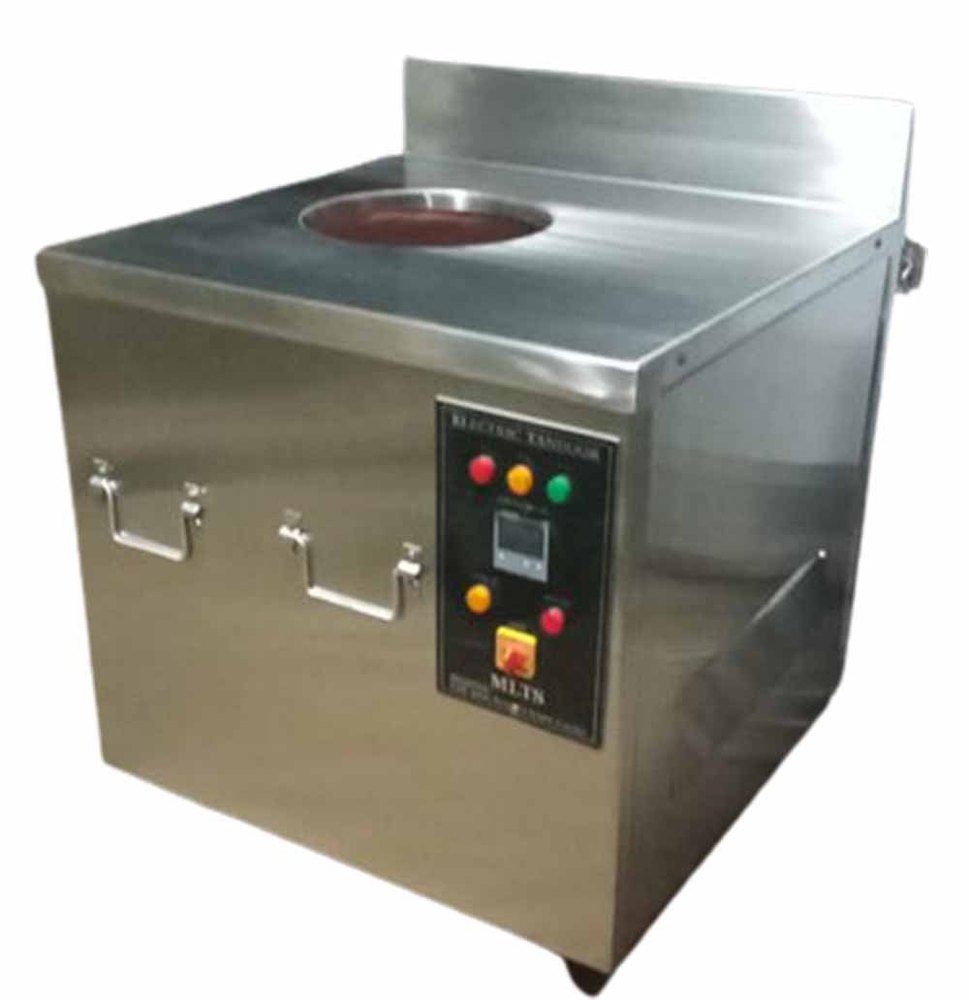 Silver SS Electrical Tandoor, Size: 30 X 30 Inch, Capacity: 10 Roti/Min