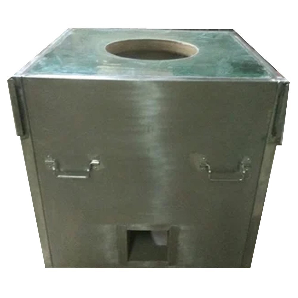 Stainless Steel Electric Square Drum Tandoor, For Restaurant, Capacity: 5 Piece/Min