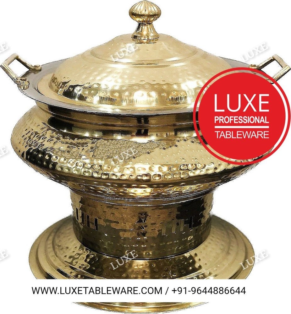 Stainless Steel Golden Buffet Set