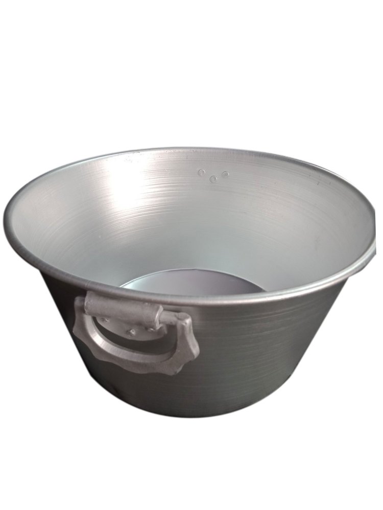 Polish Food Products Handled Aluminium Tub, Capacity: 50 Litre, Size: 8x26 Cm