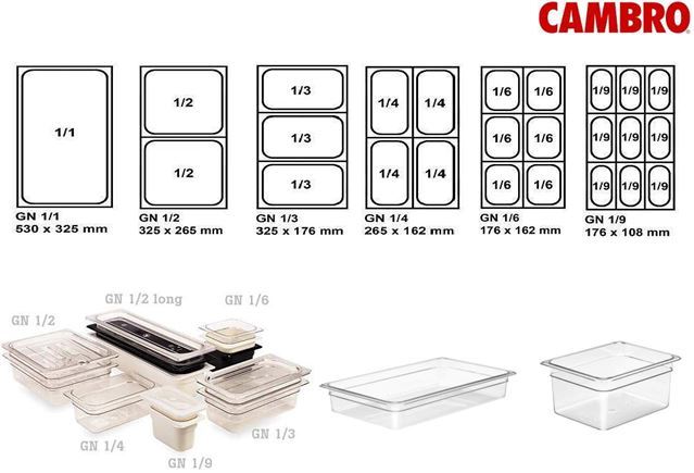 POLYCARBONATE FOOD PANS