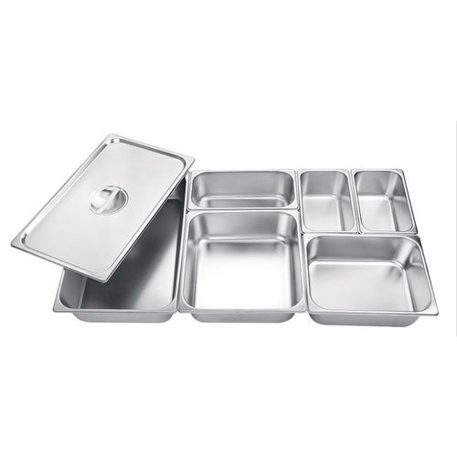 Stainless Steel Gastronorm Container, Capacity: 1-3 Litre