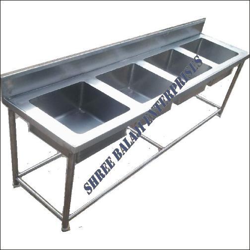 SBE Ss Sink Dish Wash Unit