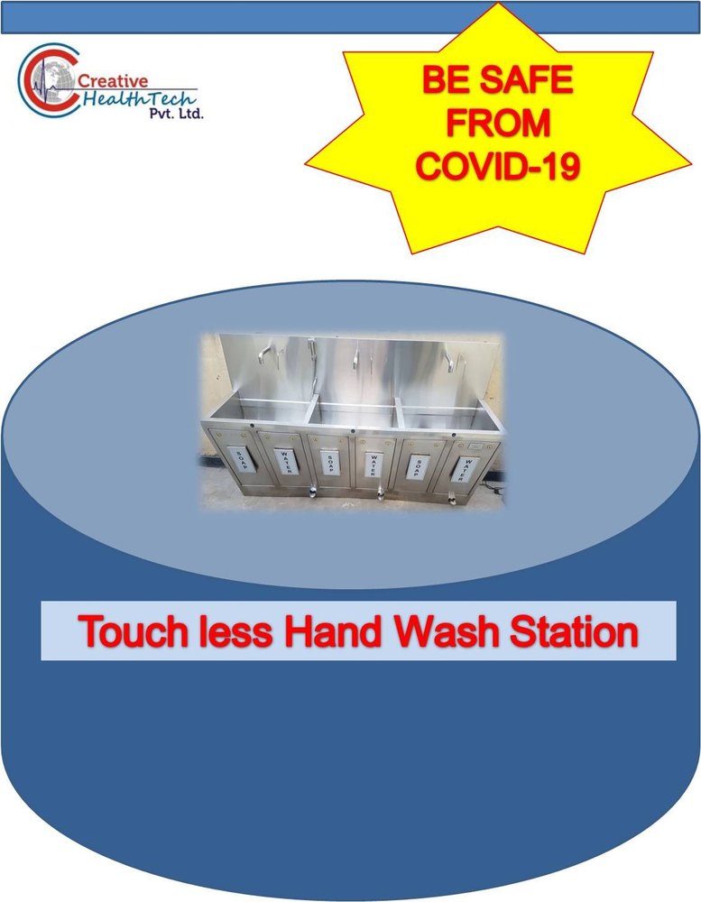 CREATIVE Stainless Steel HANDS FREE HAND WASH SYSTEMS