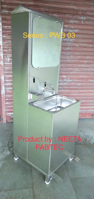 Pedestal Portable Hand Wash Station, Model Name/Number: Tes Pwb 03